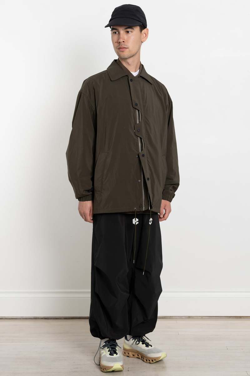 Meanswhile Odd Job Flap Coach Jacket - Olive | Garmentory 