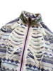 Kapital ASHLAND Stripe & BONE Fleece ZIP Blouson - Purple - Thumbnail 3