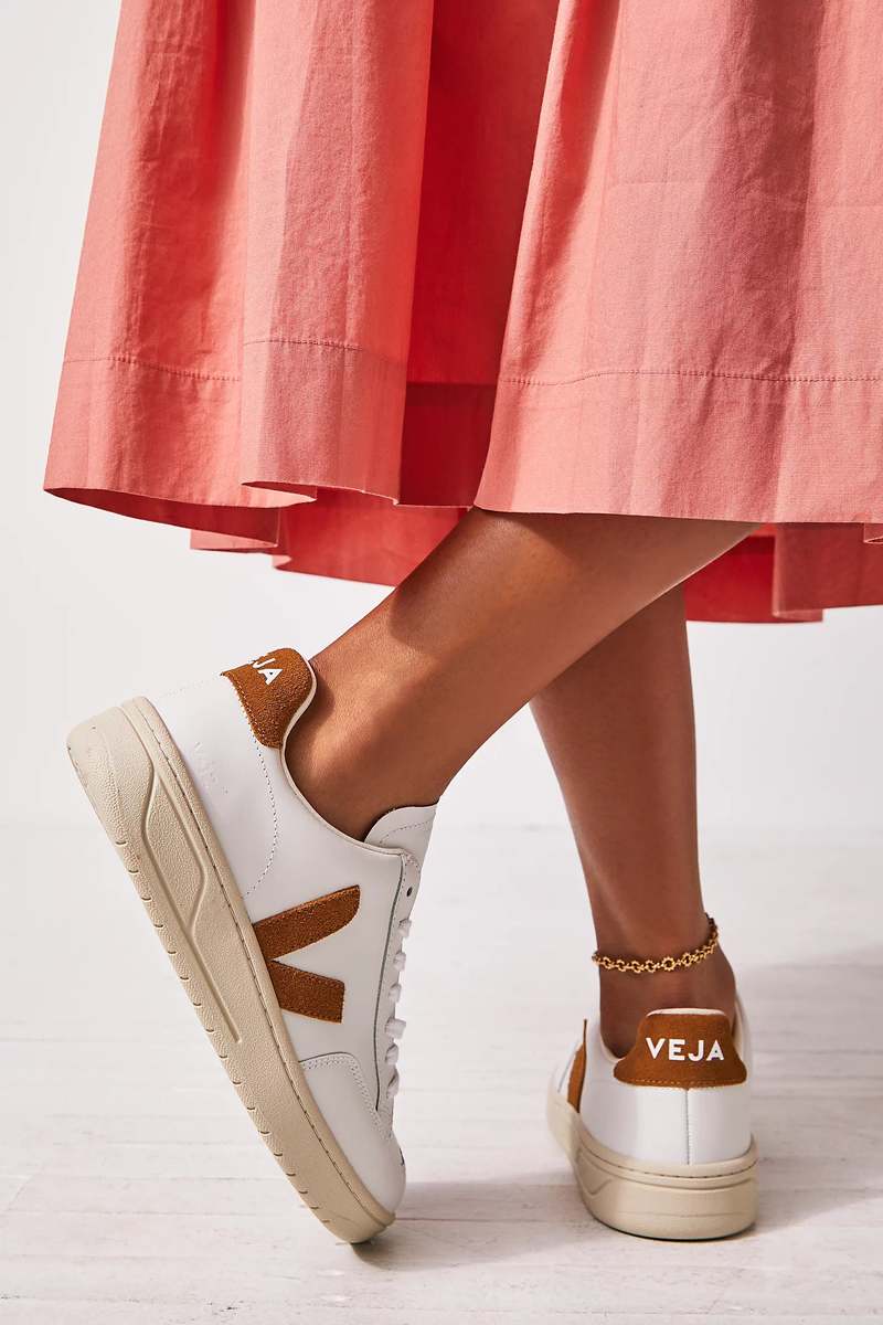 VEJA V-1Shoes - Extra White/Camel | Garmentory