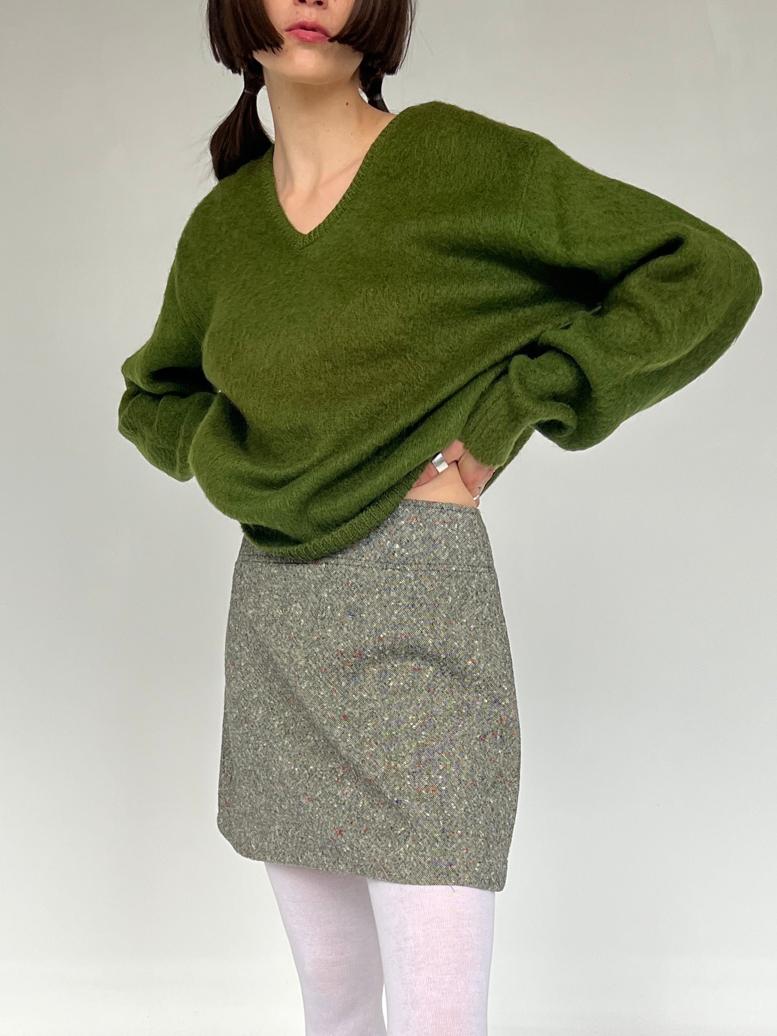 Mohair Pullover Pea Garmentory