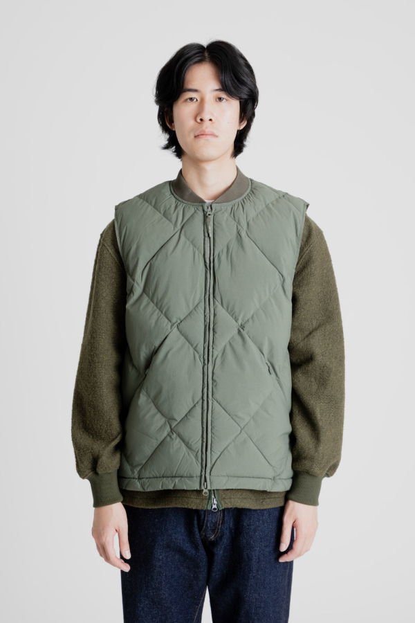 Kestin Linton Down Vest - Olive