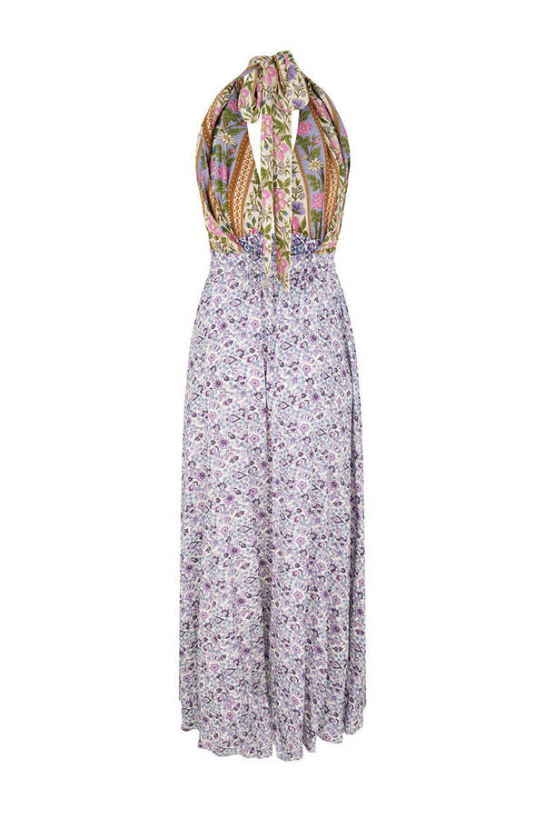 SPELL & THE GYPSY COLLECTIVE Sienna Halter Maxi Dress - Lilac | Garmentory