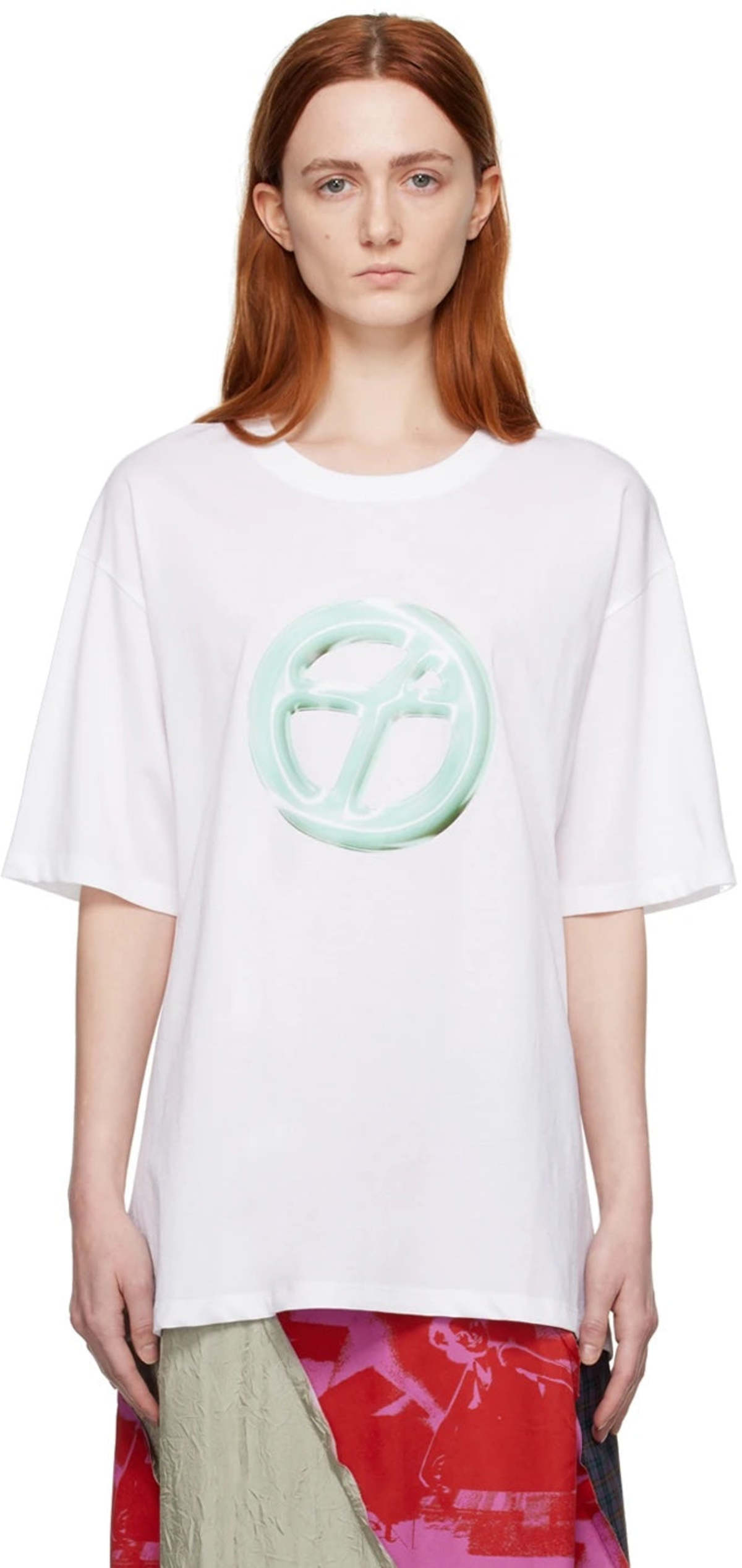 【OPEN YY】BACK SLIT SYMBOL TEE (BLACK) Open YY - BACK SLIT SYMBOL TEE | HBX - Globally Curated
