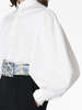 Carolina Herrera Balloon Sleeve Button Down Shirt - White - Thumbnail 3