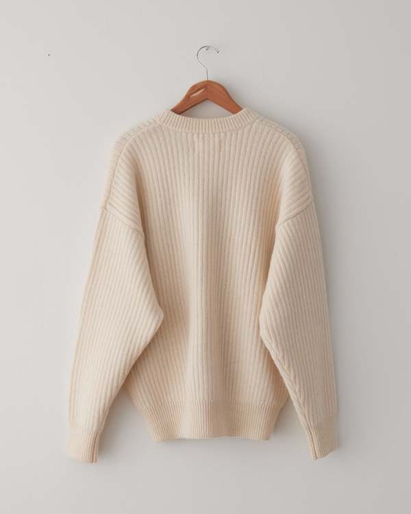 Yoko Sakamoto Yak Knit Cardigan - White | Garmentory