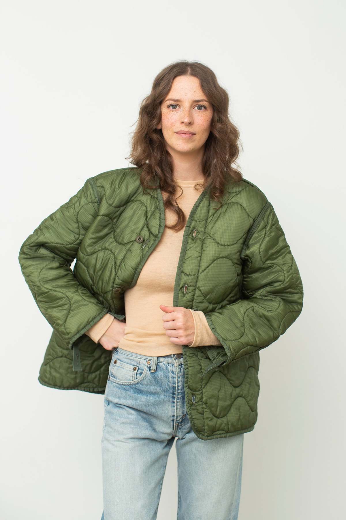 Military Quilted Liner Jacket Garmentory