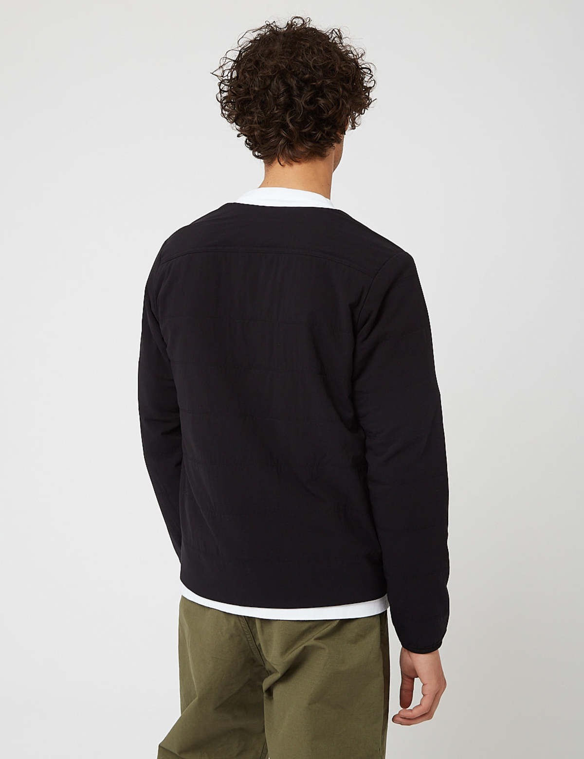 Snow Peak Flexible Insulated Cardigan - Black | Garmentory