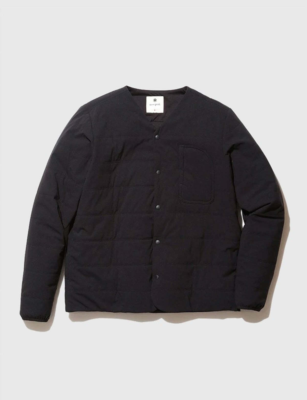 Snow Peak Flexible Insulated Cardigan - Black | Garmentory Snow Peak Flexible Insulated Cardigan - Black | Garmentory