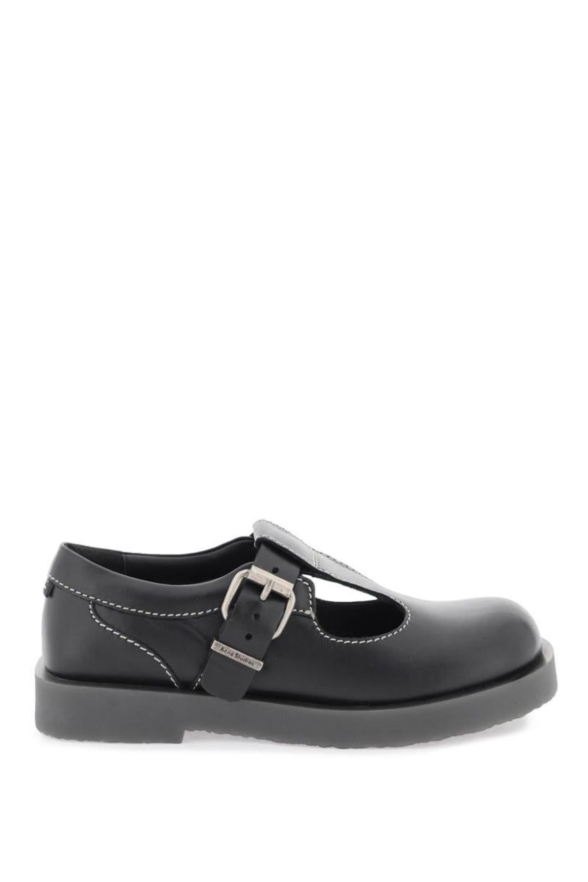 Acne studios leather mary jane shoes | Garmentory