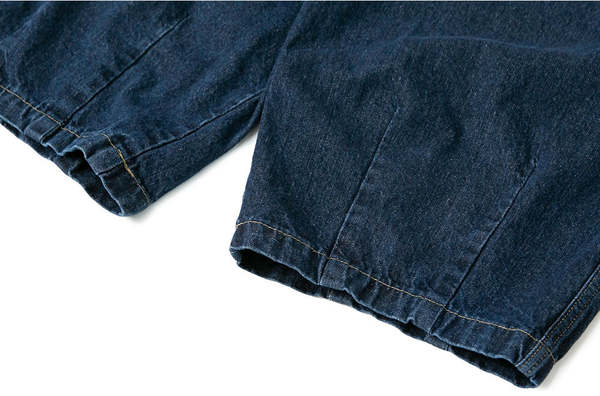 Anglan Rigid Indigo Denim Balloon Pants | Garmentory