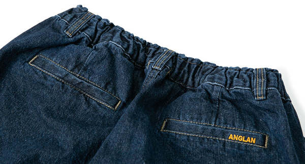 【ANGLAN】Rope Denim Round Balloon Pants Rope Denim Round Balloon Pants - Black - ANGLAN