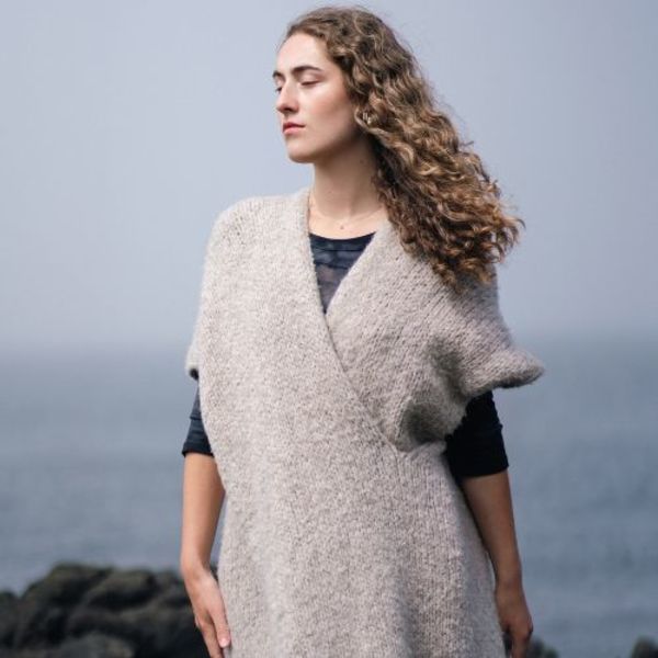 LAUREN MANOOGIAN】HANDKNIT CABLE カーディガン
