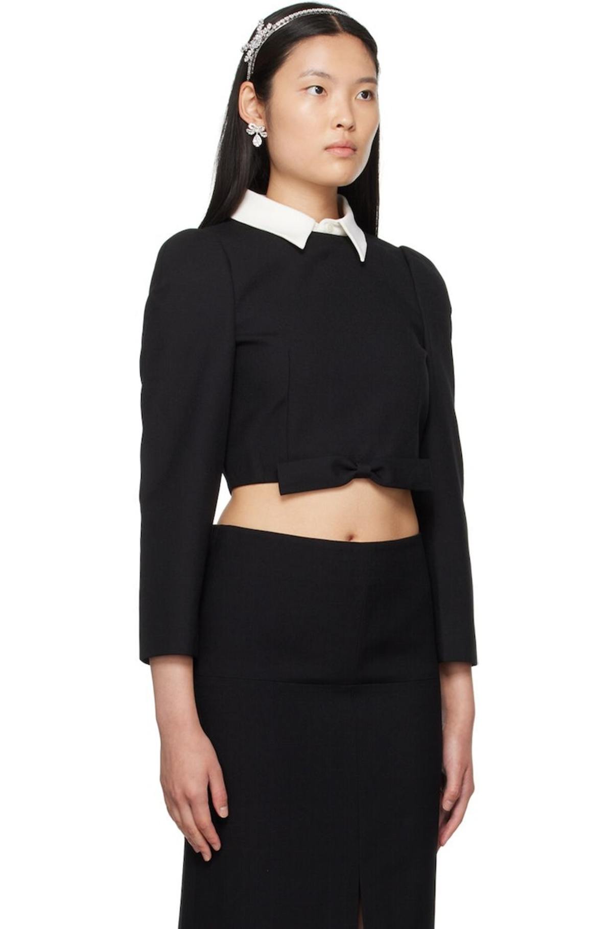 【関税込み】Shushu/Tong ブラック Waist テーラードジャケット ShuShu/Tong ブラック Waist テーラードジャケット ブラック | Lyst