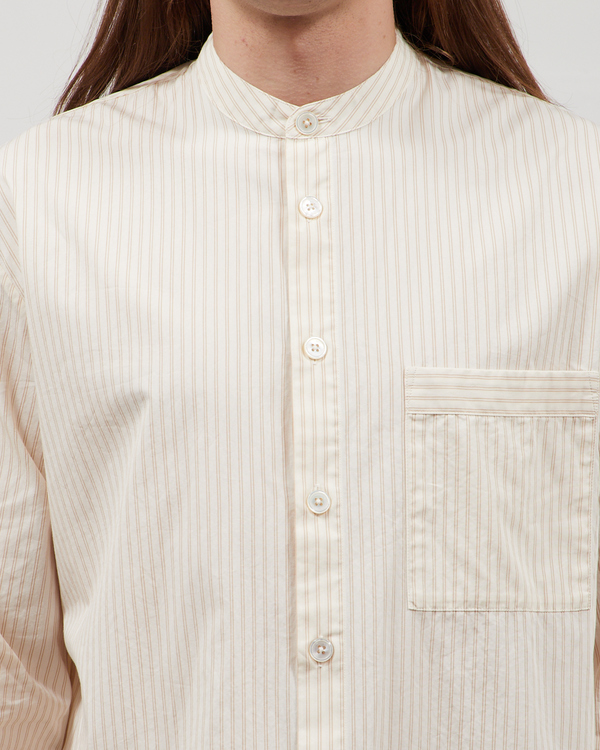 Birkenstock 1774 x Tekla Long Sleeve Shirt - Wheat Stripe