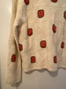 Rosette crochet shirt cardigan  - Thumbnail 14
