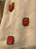 Rosette crochet shirt cardigan  - Thumbnail 15