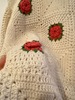 Rosette crochet shirt cardigan  - Thumbnail 16