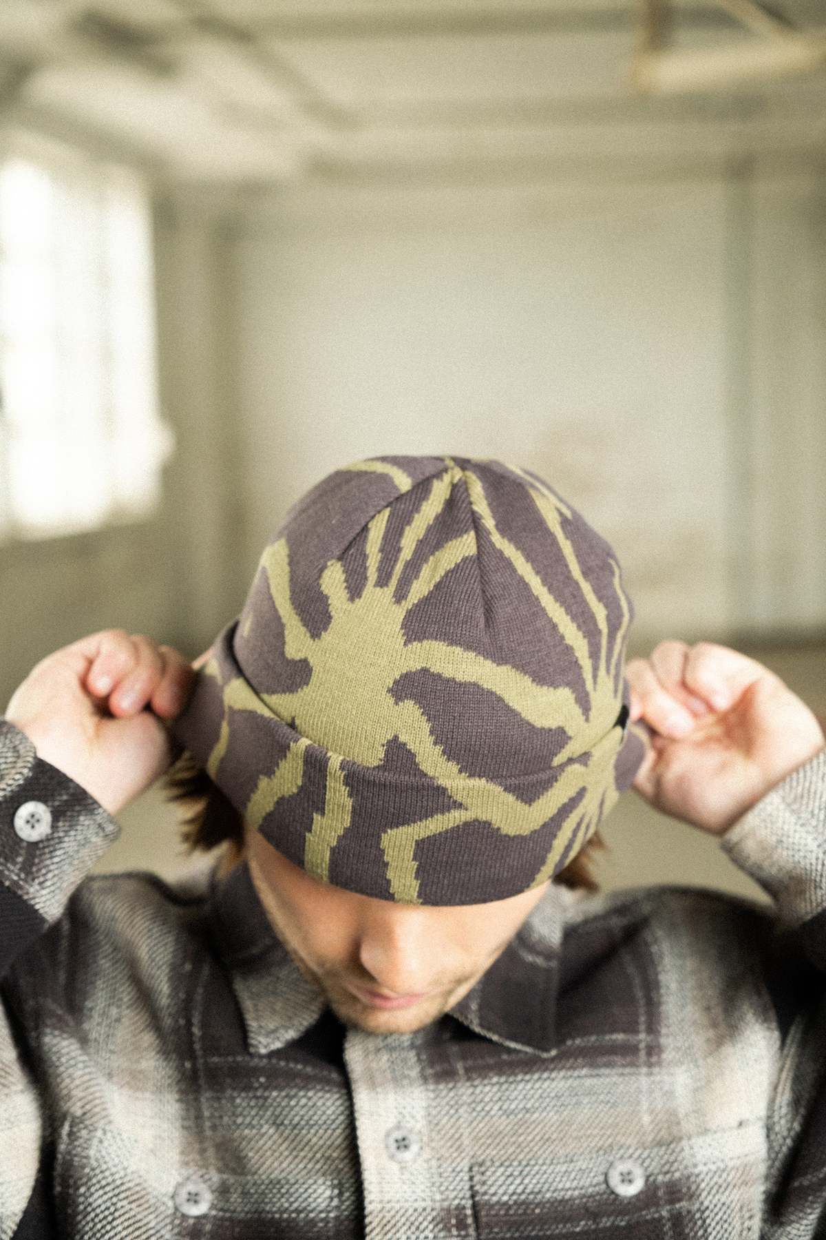 【AUTRY】BEANIE Spider-Beanie---Sand-