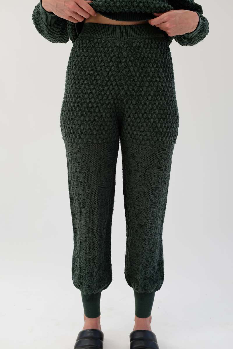 Beklina Pastiche Combo Pant - Pine