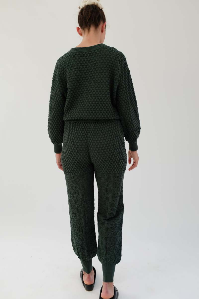 Beklina Pastiche Combo Pant - Pine