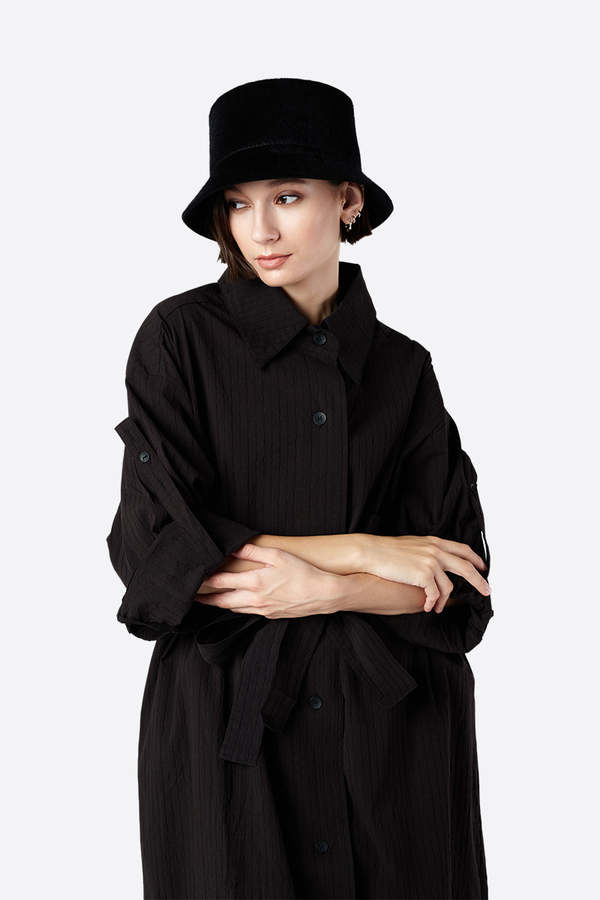 WYETH TENLEY HAT - Orange/Taupe/Black | Garmentory display picture 1