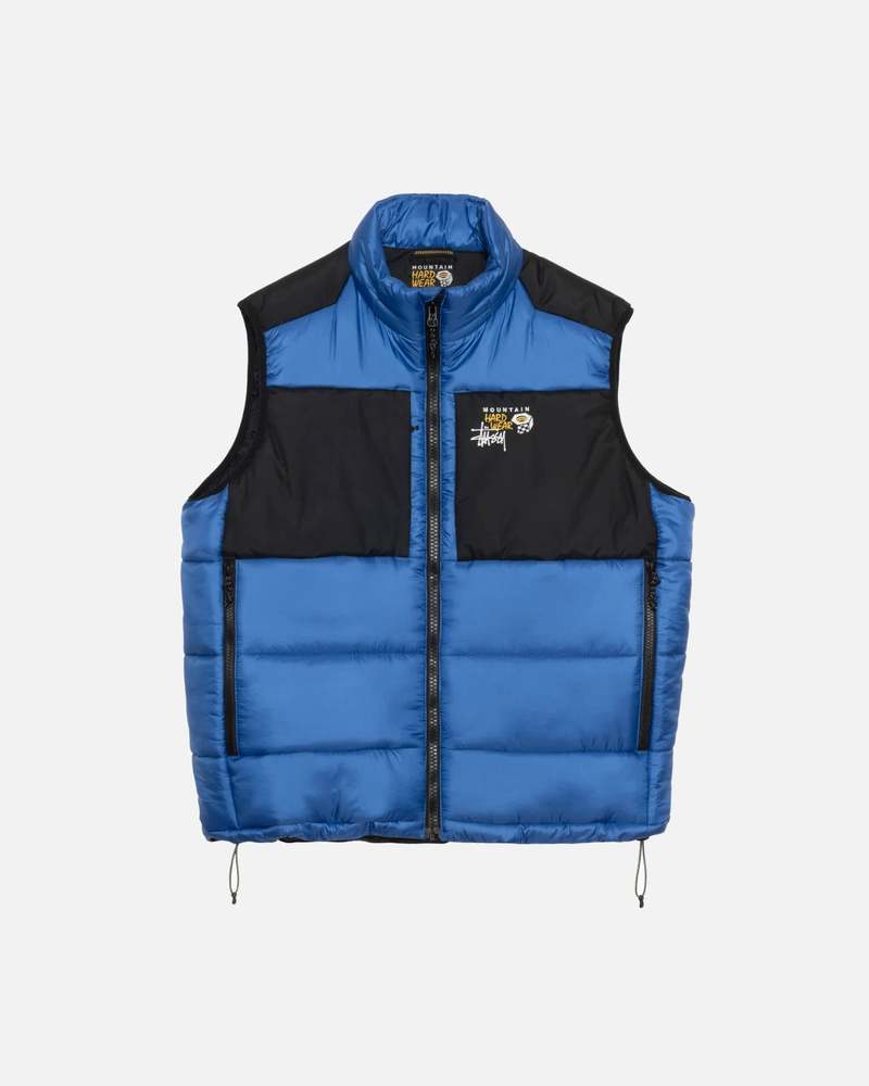 Stüssy x Mountain Hardware Primaloft Vest - Blue/Black