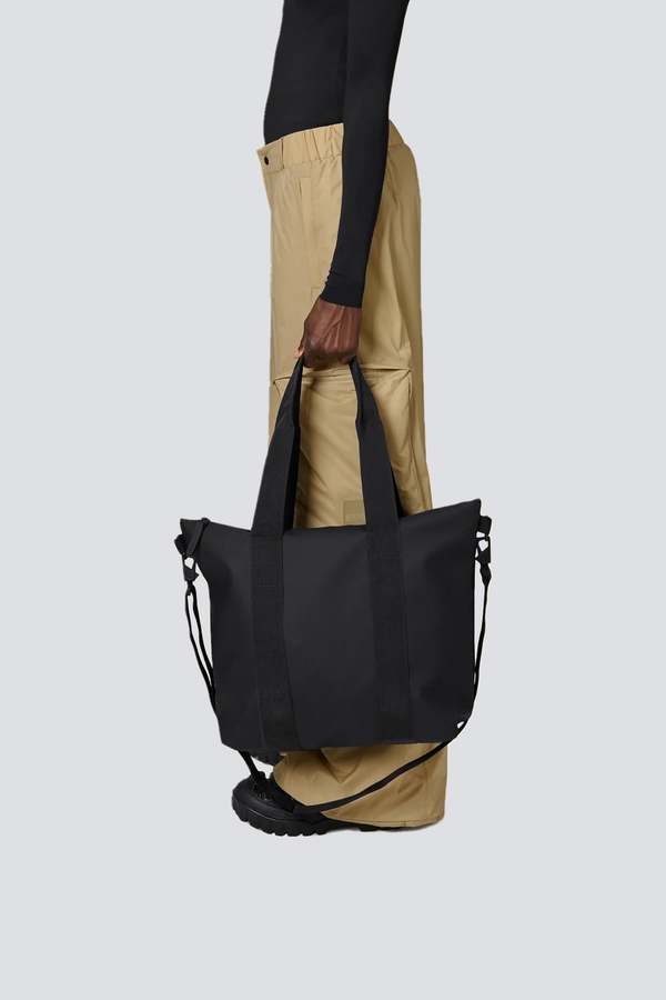 Rains Tote Bag Mini - Black