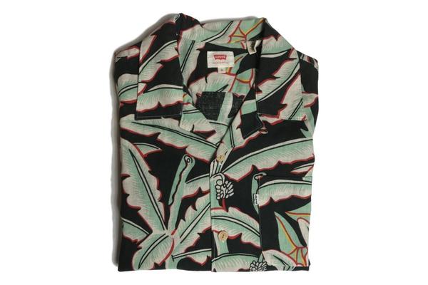 Levis Red Tab Hawaiian Shirt - Holtville Ming Green Levis Red Tab Hawaiian Shirt - Holtville Ming Green