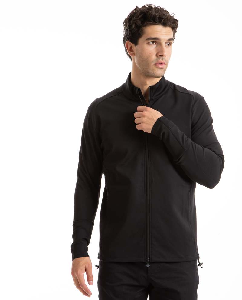 GREYSON Sequoia Full Zip Jacket - Sheperd Black | Garmentory