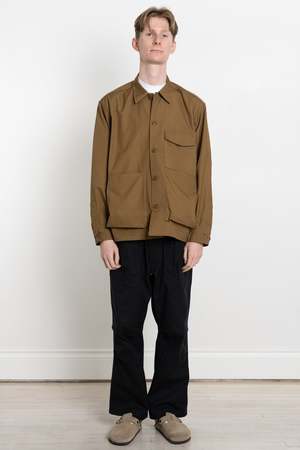 Sassafras Digs Crew Shirt Jacket - Dark Khaki | Garmentory