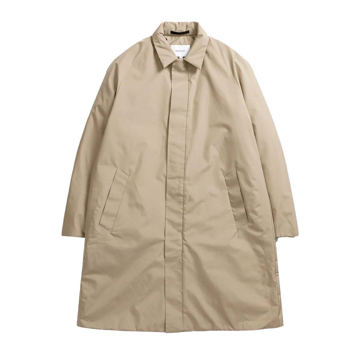 Norse Projects Vargo Goretex Raglan Mac Coat Sand Garmentory