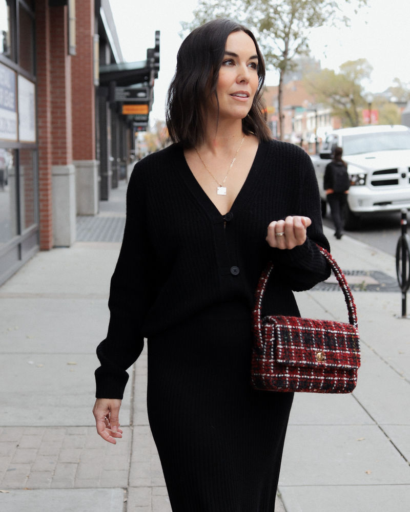 360 Cashmere Talulah Cardigan Black