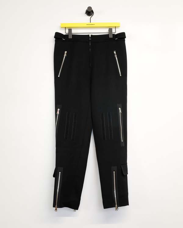 Namacheko Wool Grenlay Biker Trousers - Black | Garmentory