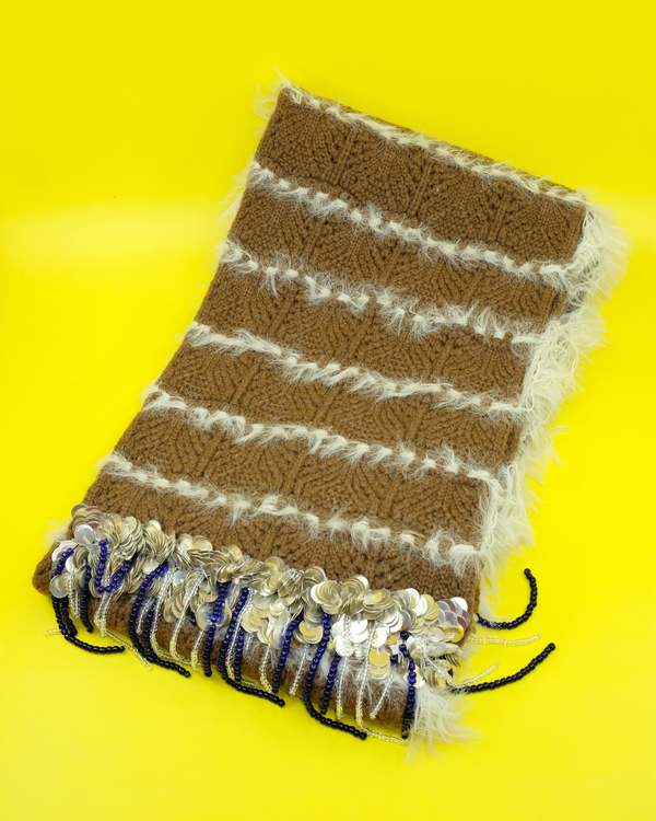 Namacheko Wool Thornham Scarf - Chestnut Brown | Garmentory