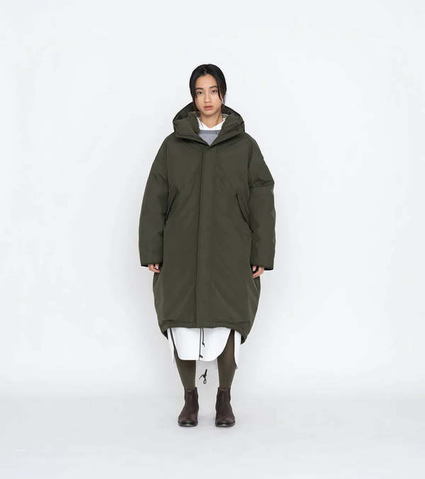 Nanamica GORE-TEX Long Down Coat - Navy | Garmentory