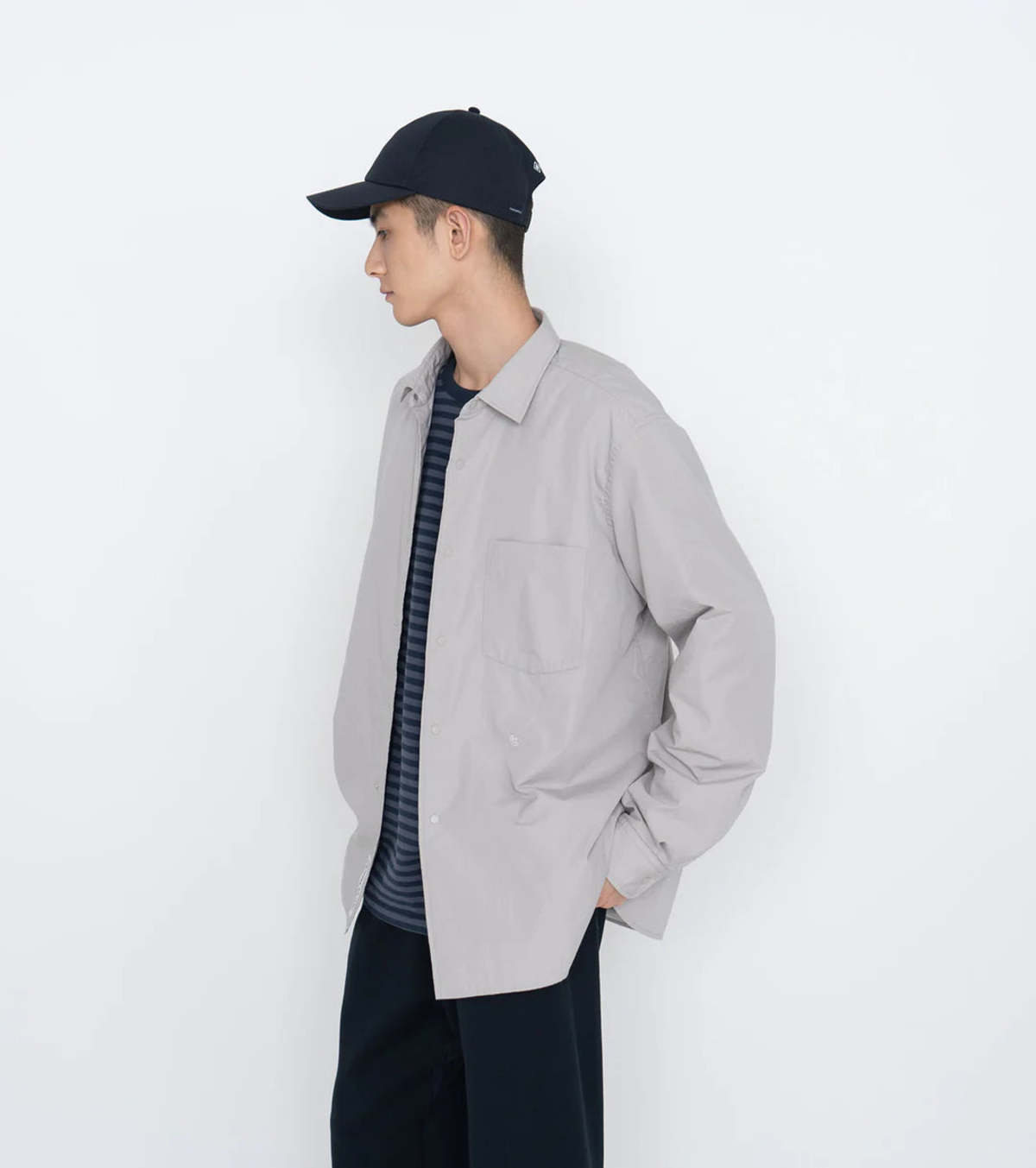 トップス Insulation Shirt Jacket Light Gray Nanamica - Insulation Shirt Jacket | HBX