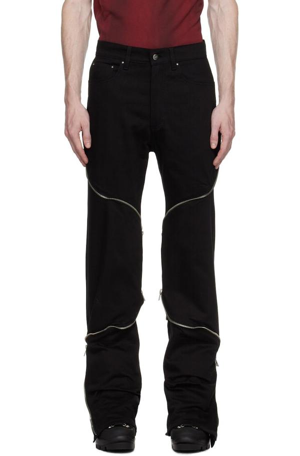 HELIOT EMIL Black Rutile Jeans | Garmentory