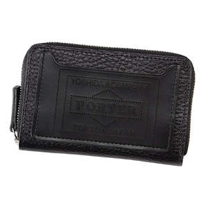 Porter-Yoshida & Co. Glaze Zip Coin Case - Black | Garmentory