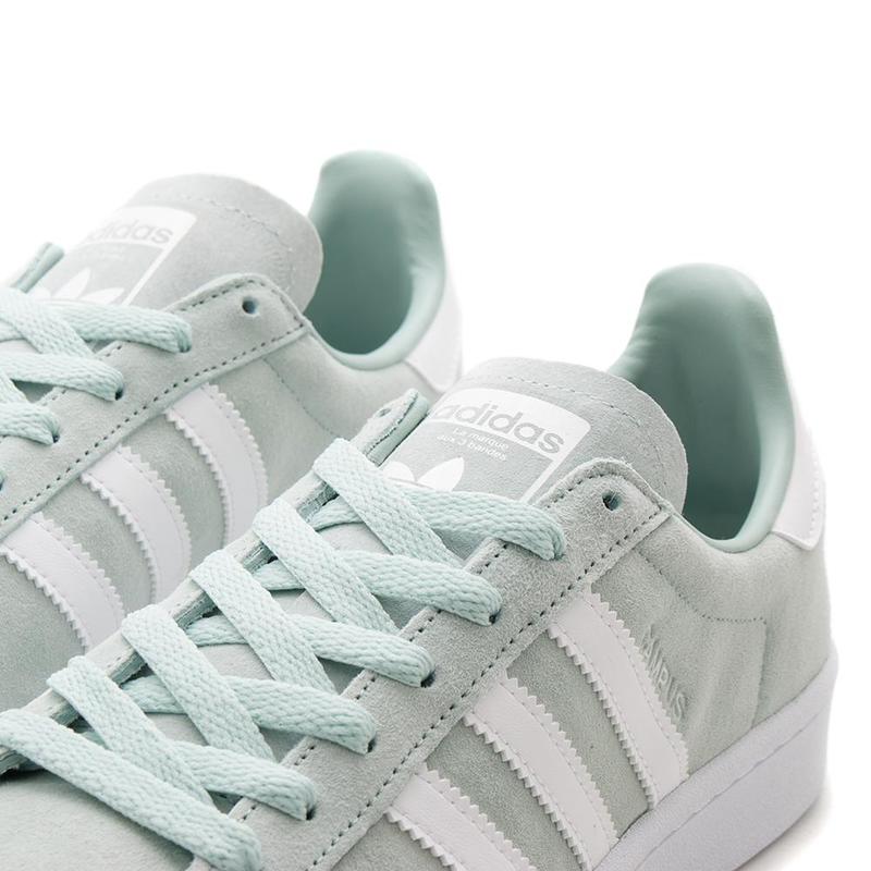 adidas gazelle silver green womens VNDS adidas Campus Ash Green/ White DB9082  SYG Naples