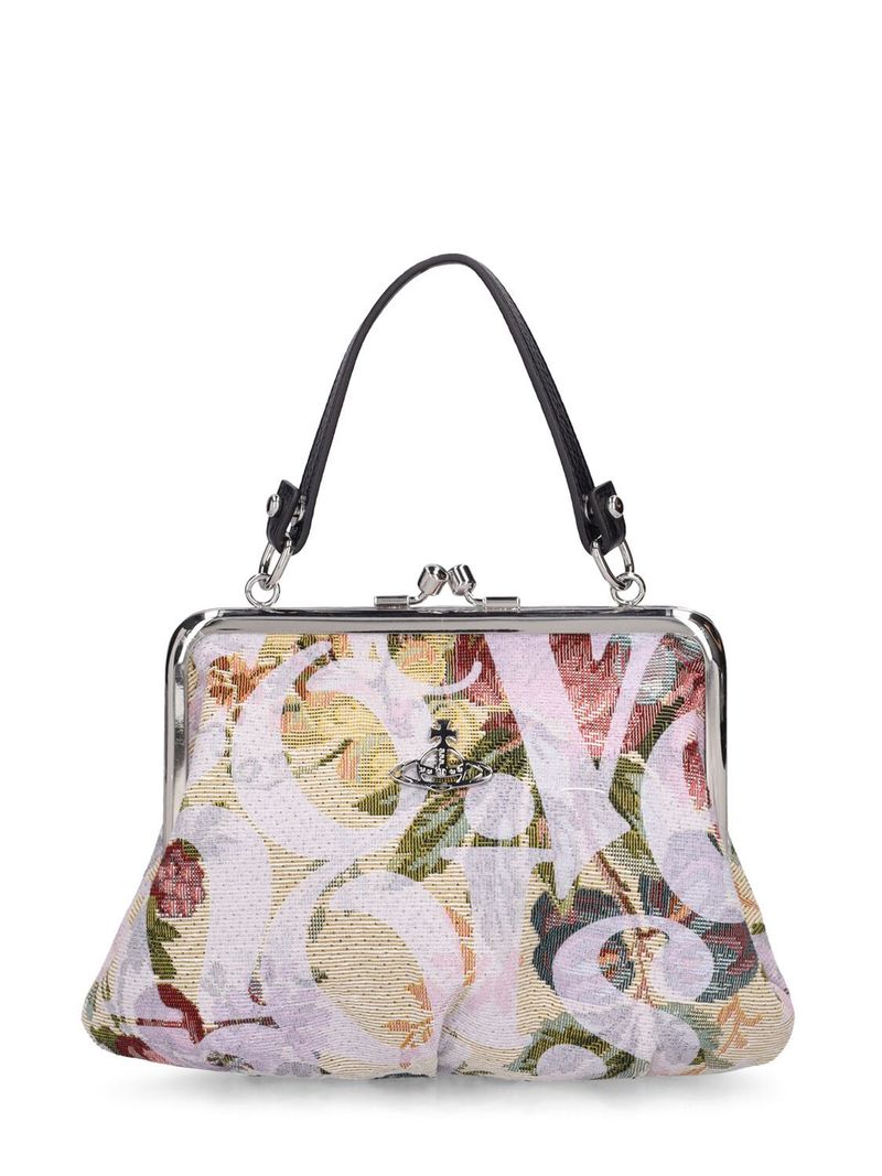 Vivienne Westwood バッグ Vivienne Westwood Hazel Shoulder Bag Light Purple Crocodile