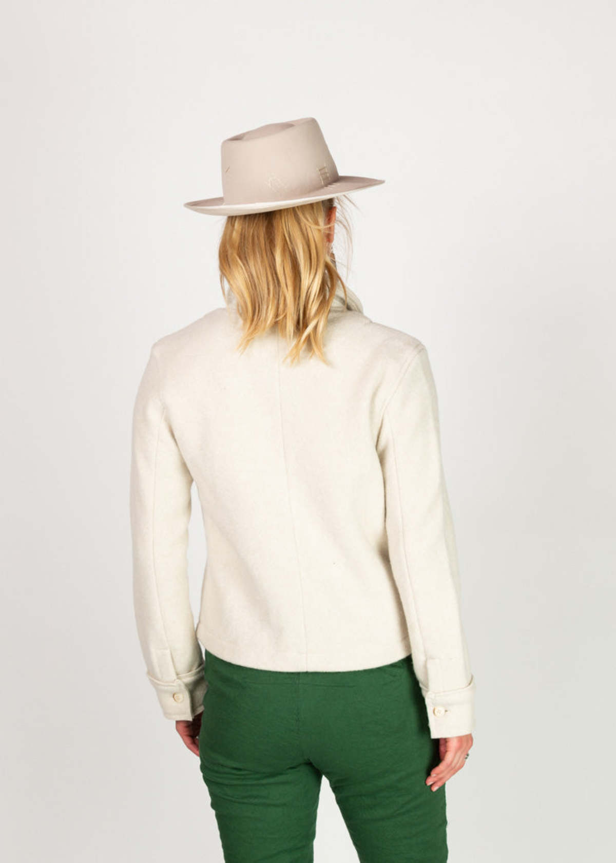 MJ Watson Felted Wool Jacket - Natural - Image 4 of 5