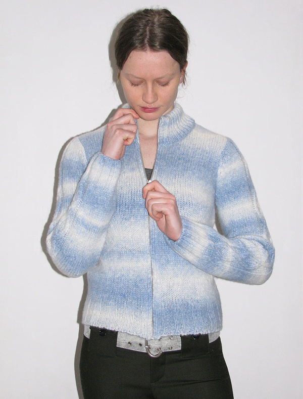 Paloma Wool Pratobello Zipped Sweater - Soft Blue | Garmentory