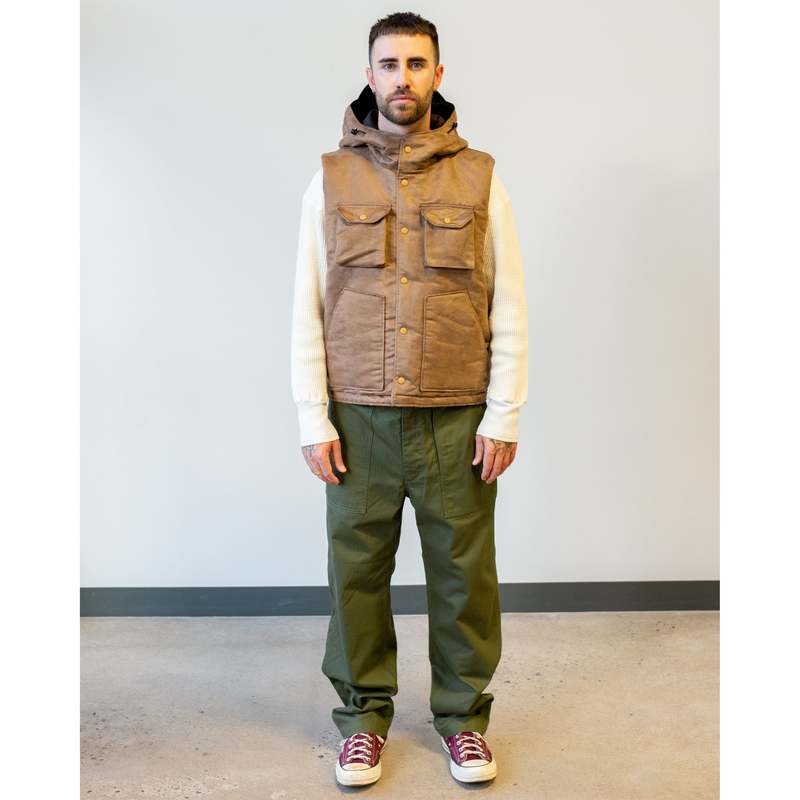 【未使用】Engineered Garments 23AW Field Vest Engineered Garments men's Cotton Field Vest Size M Navy