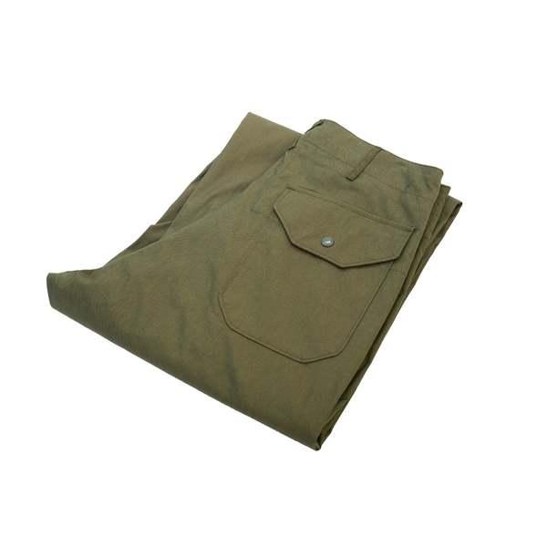 Engineered Garments CP Weather Poplin Over Pant - Olive | Garmentory Engineered Garments CP Weather Poplin Over Pant - Olive | Garmentory