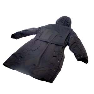 Engineered Garments Flight Satin Nylon Storm Coat - Black | Garmentory