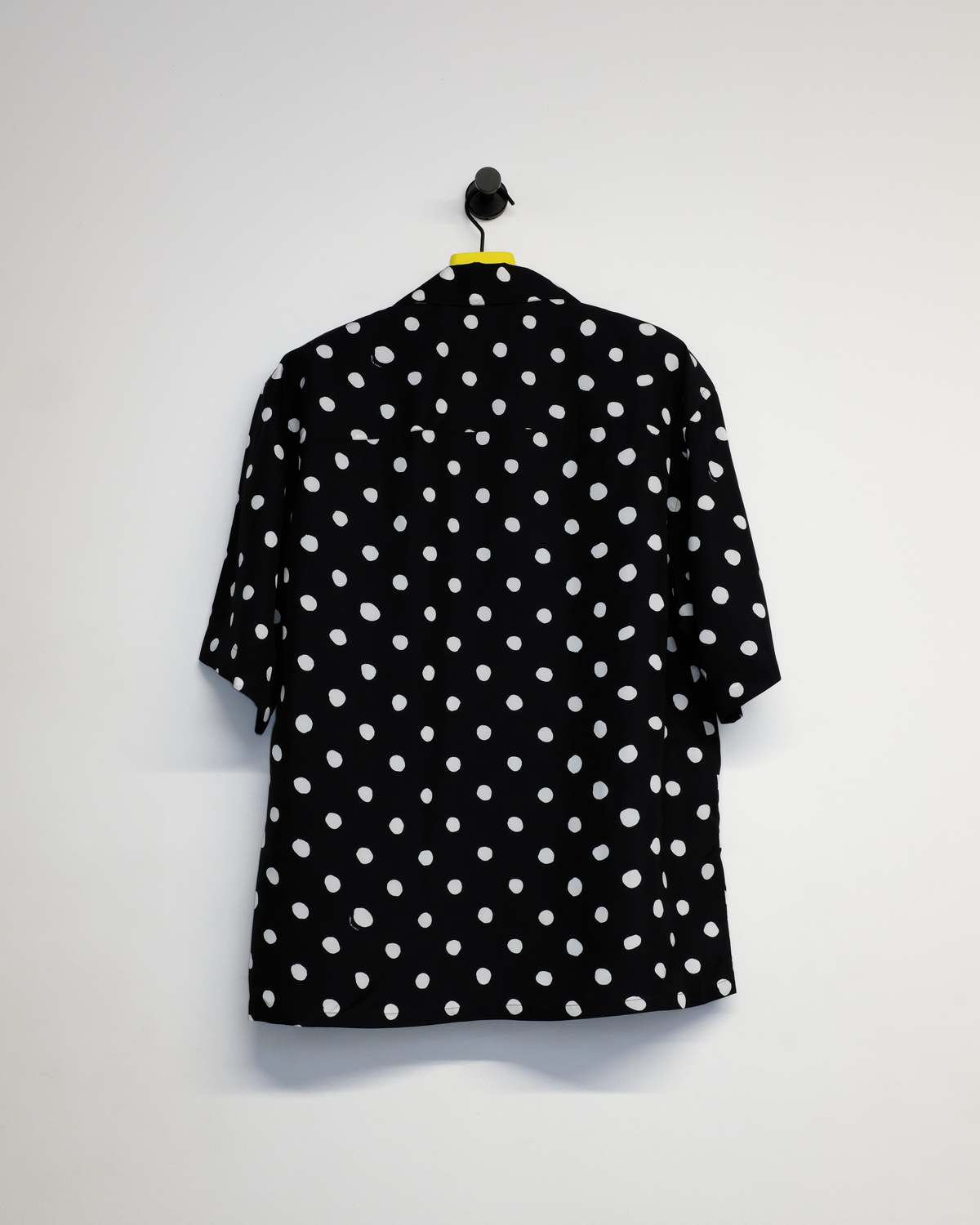 ★MARNI★ Polka Dot Short Sleeve T-Shirt White THJET49P01USC Marni Viscose Short Sleeve Shirt - White Polka Dots | Garmentory