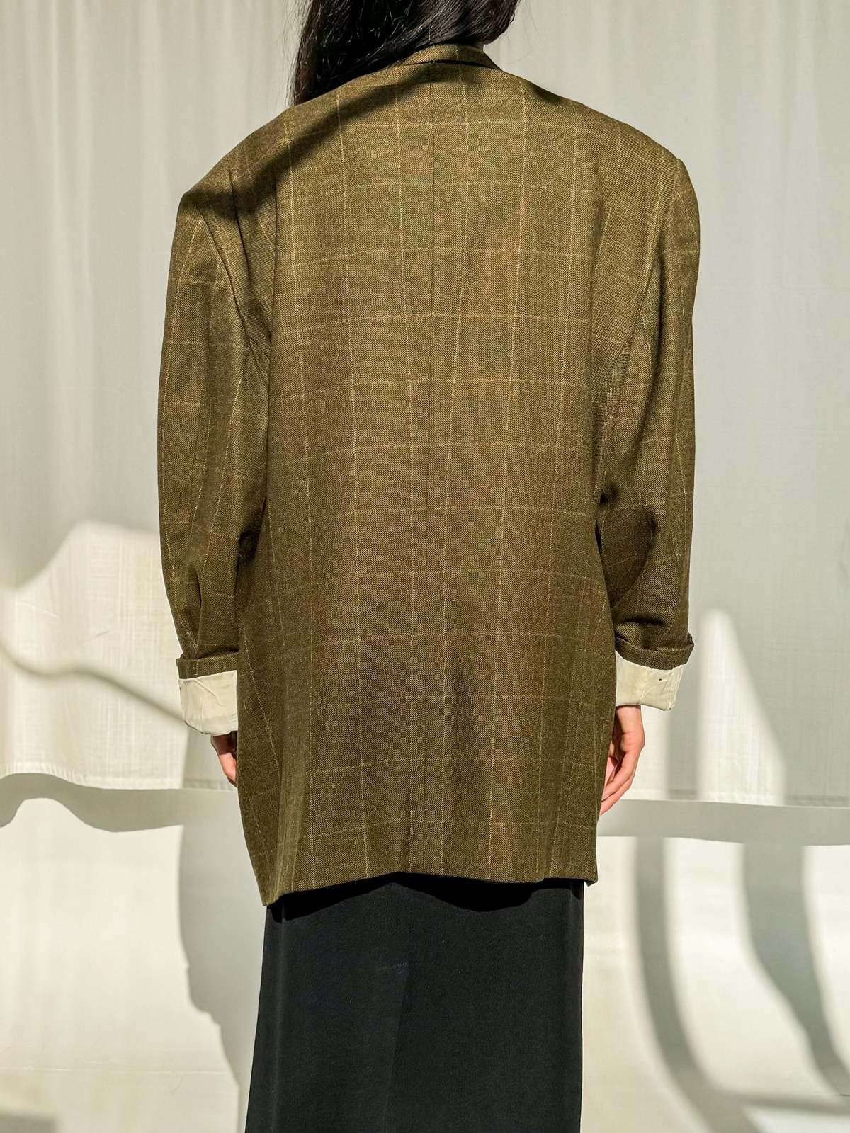 Valentino Uomo Fine Tweed Menswear Blazer Jacket | Garmentory