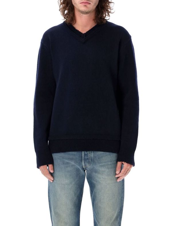 MAISON MARGIELA Elbow Patch Sweater | Garmentory