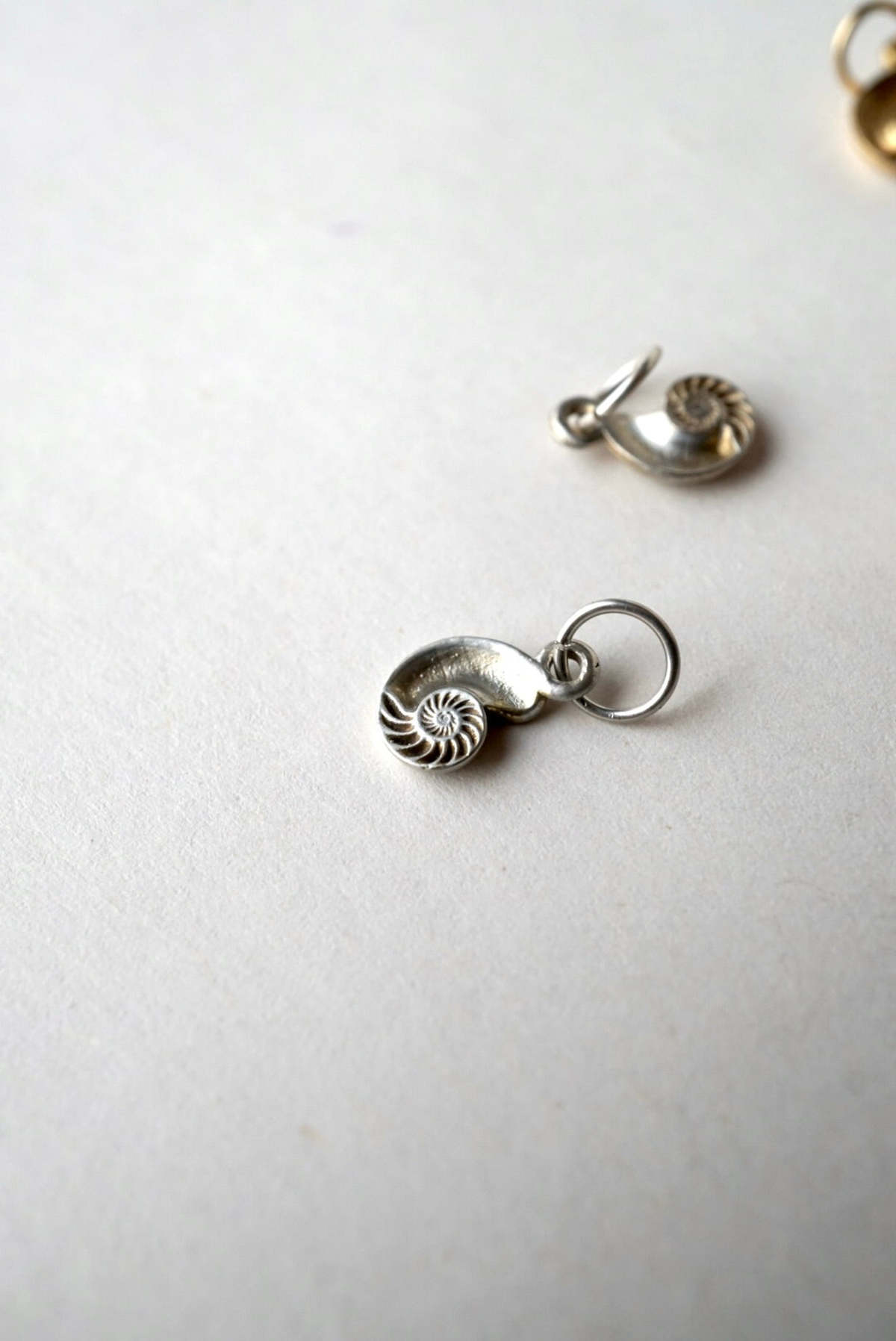 Foe and dear Nautilus Charm Sample - Sterling Silver | Garmentory