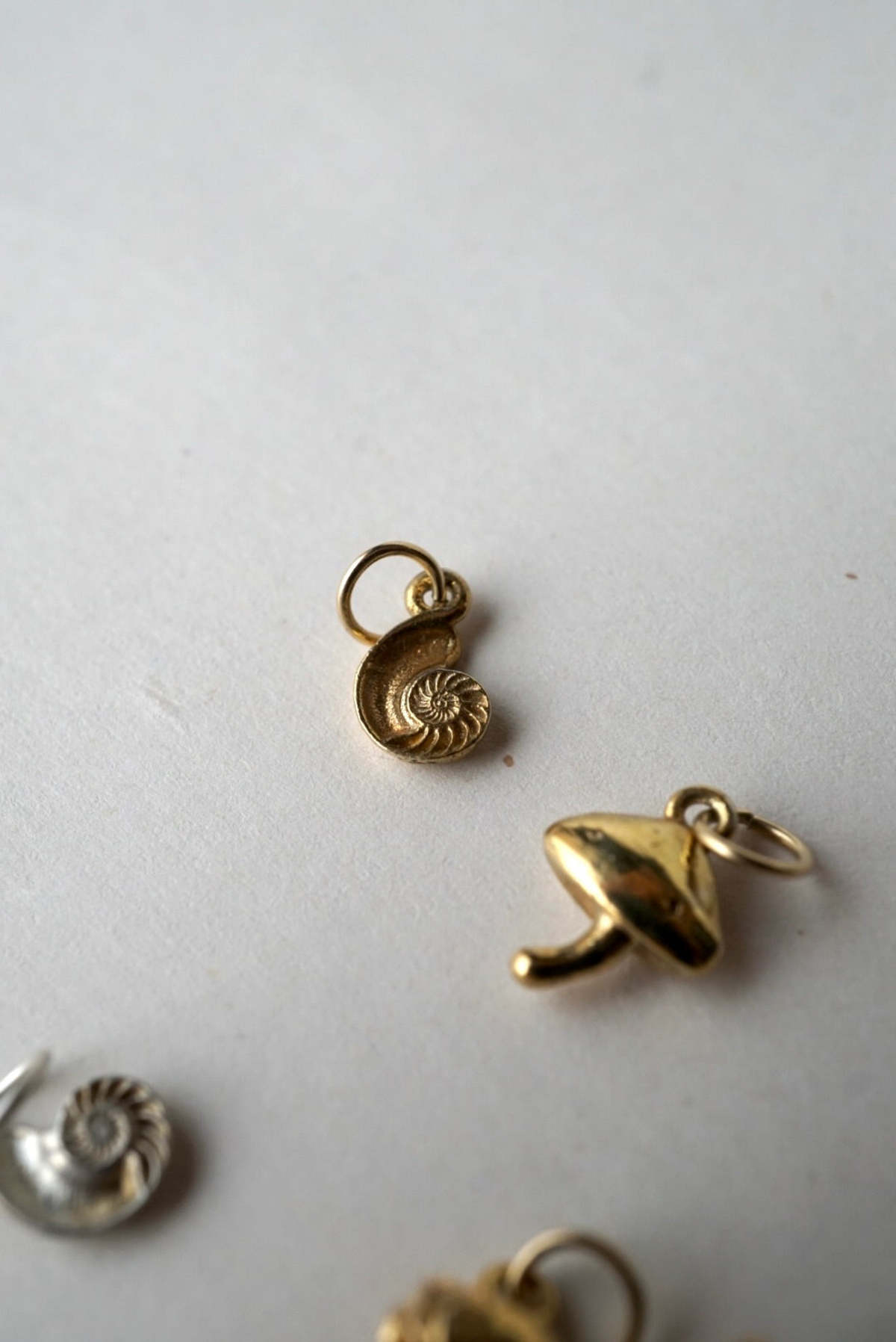 Foe and dear Nautilus Charm Sample - Sterling Silver | Garmentory